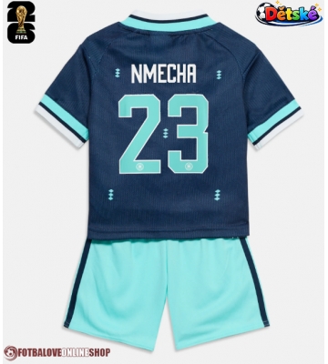 Německo Felix Nmecha #23 Venkovní dres komplet pro Děti MS 2026 Krátkým Rukávem (+ Krátké kalhoty)